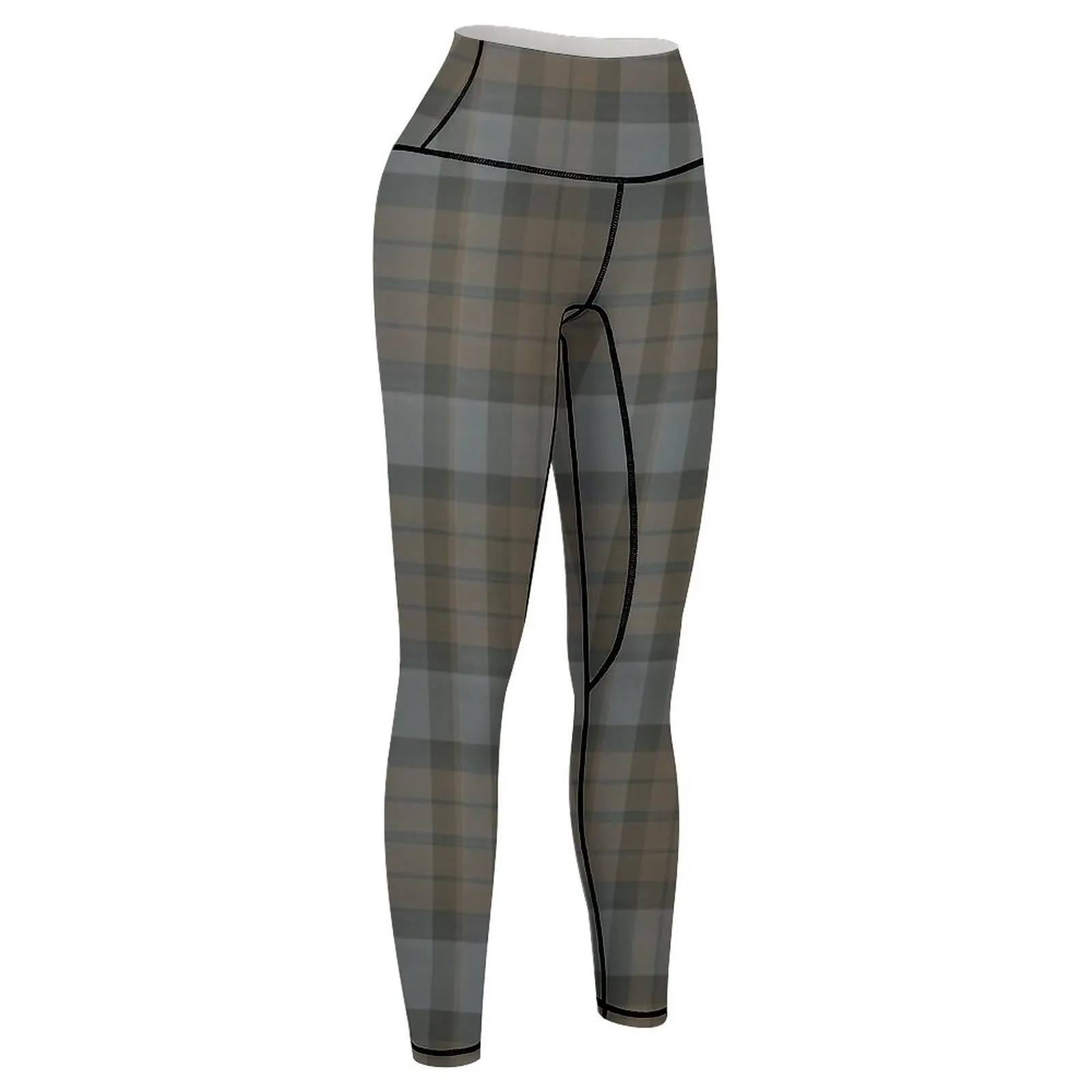 TARTAN FRASER Leggings Clothing fitness Pants sport Womens Leggings