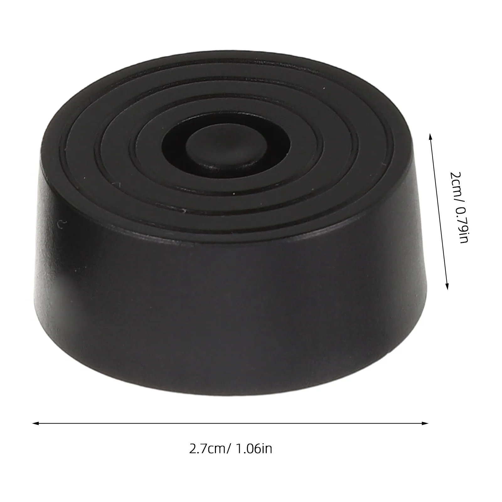 20Pcs Desktop Computer Anti Slip Pads Stable Shock Absorbing Case Feet Vibration Isolators for Pc Tower Cooling Noise Reduction