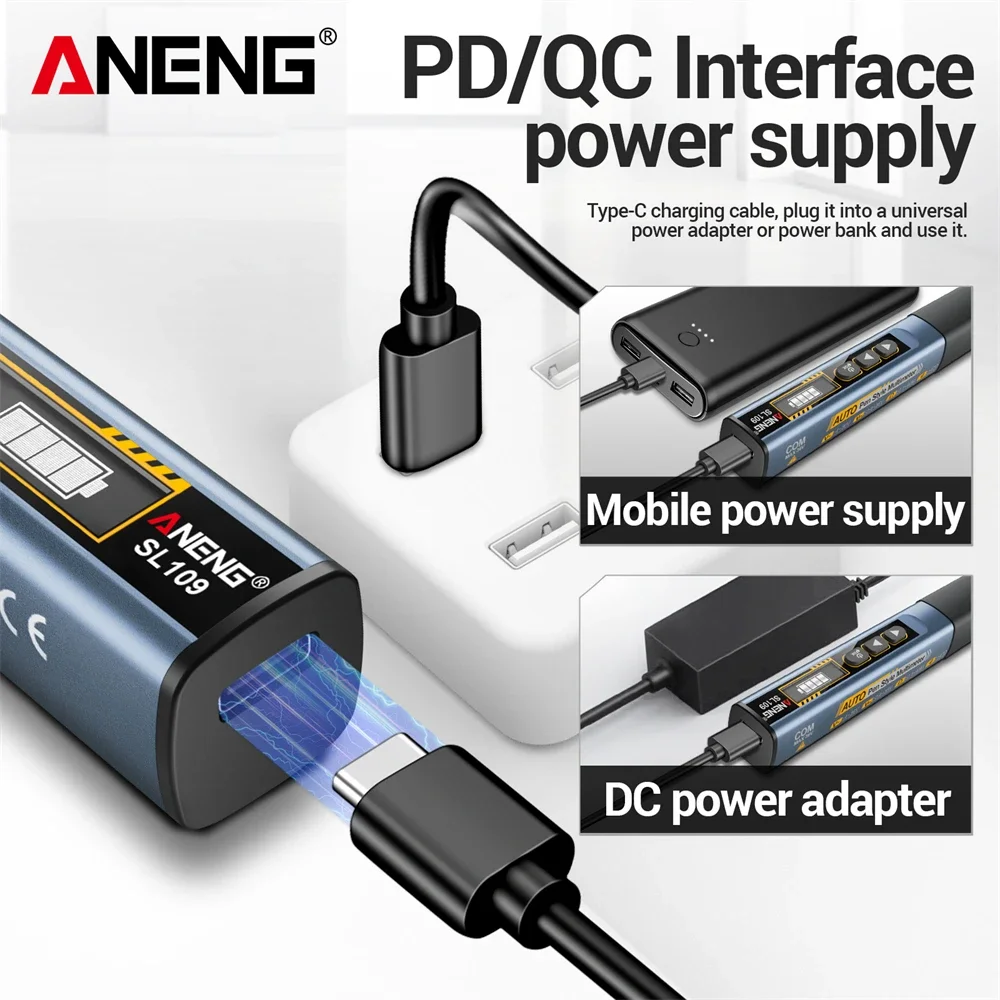 Repair Tools ANENG SL109 75W Electric Soldering Irons Adjustable kit Temperature Welding Solder Rework Station Heat Pencil Tip