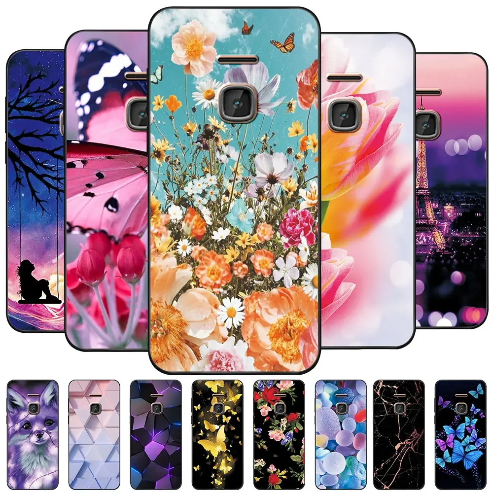 Funda para Nokia 225 4G Coque 2,4 "TPU Funda de teléfono de silicona suave para Nokia 225 TA-1321 TA-1296 TA-1279 TA-1276 Capa parachoques
