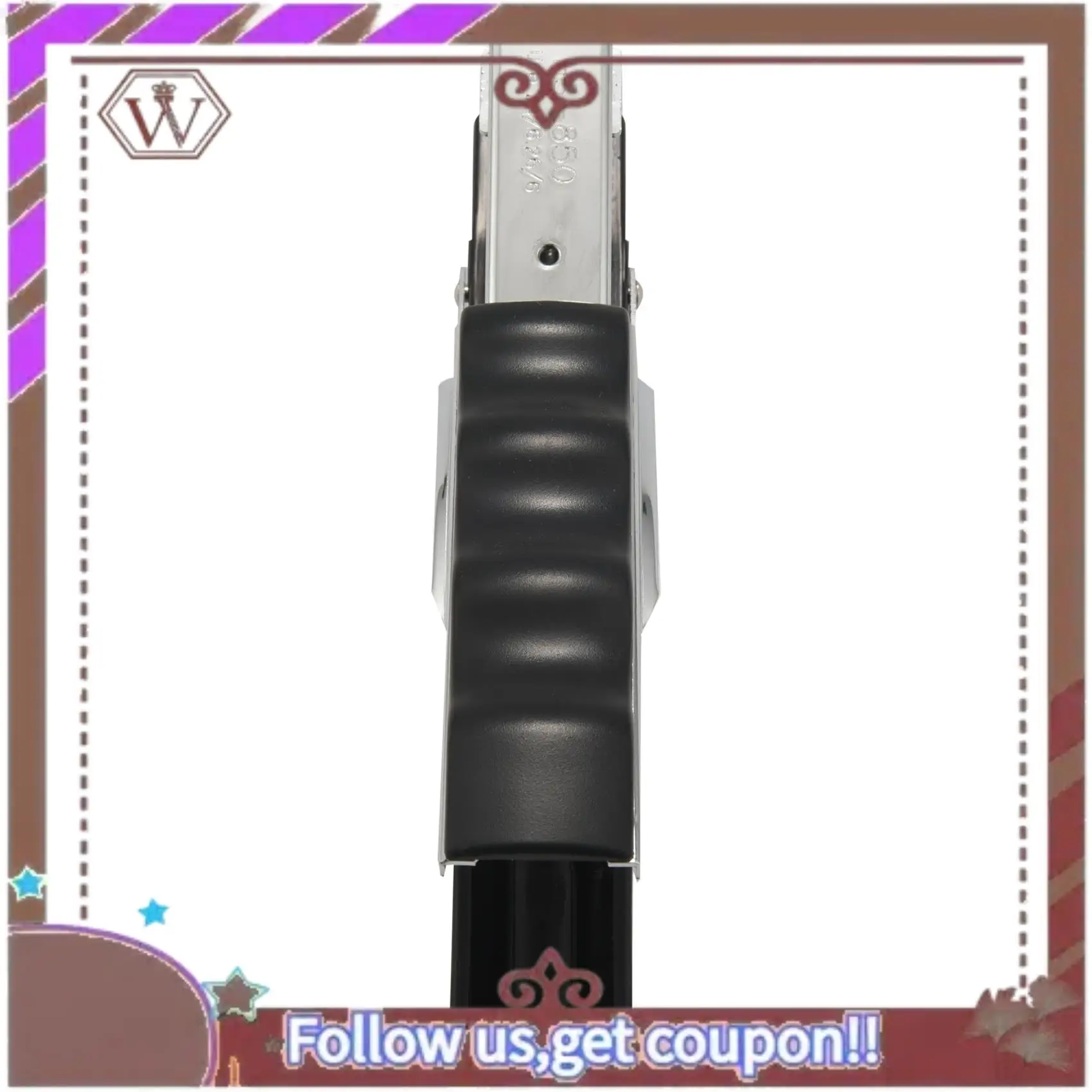 دباسة ABBG-Clip-On لـ 20 صفحة دباسة سطح المكتب شديدة التحمل للدباسات المكتبية (أسود)