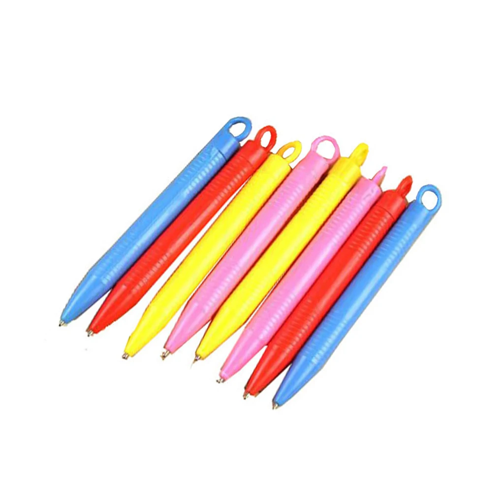 6Pcs Magnetic Drawing Board Pens Anti-skidding Replacement Stylus Lightweight Baby Drawing Doodle Toys for Children Craft