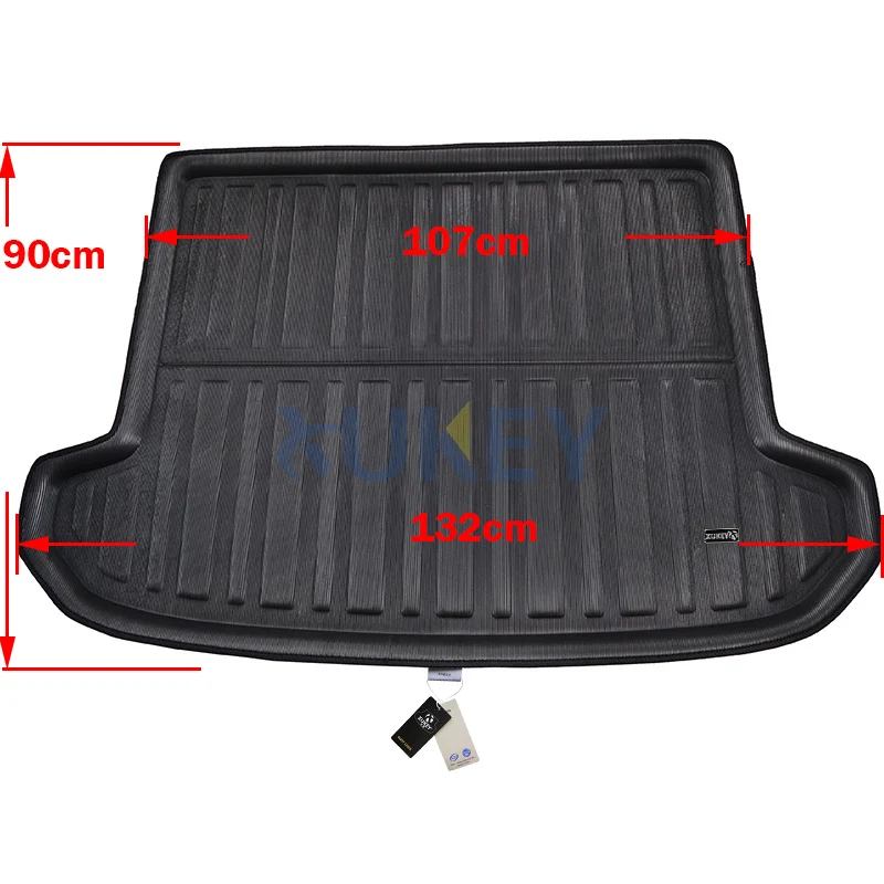 Tailored Boot Liner Tray For Kia Sportage QL 2016 2017 2018 2019 Car Rear Trunk Cargo Mat Floor Sheet Carpet Mud Protective Pad