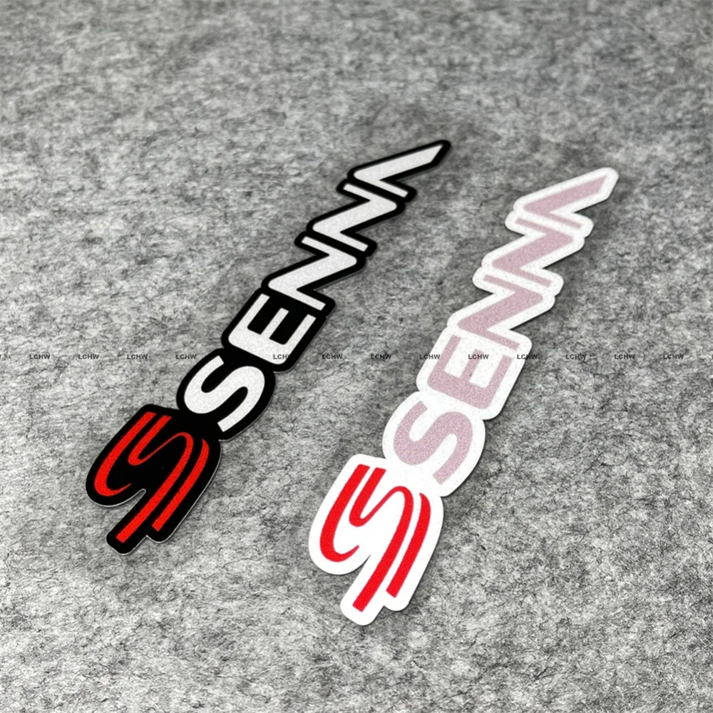 Car Styling Vinyl for SENNA Sticker Auto Body Window Decals Sponsor Modified Tape Motor Racing Graphics