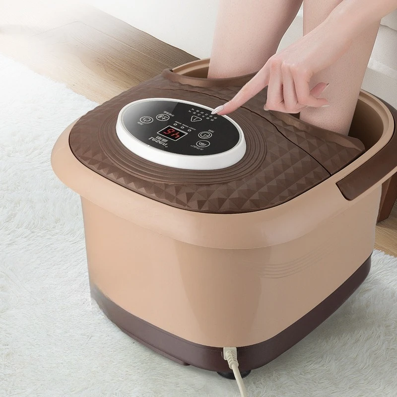

Electric Foot Spa Portable Foot Soak Bucket Heated Massager Home Automatic Thermostat Temperature Control Deep Soak Furniture