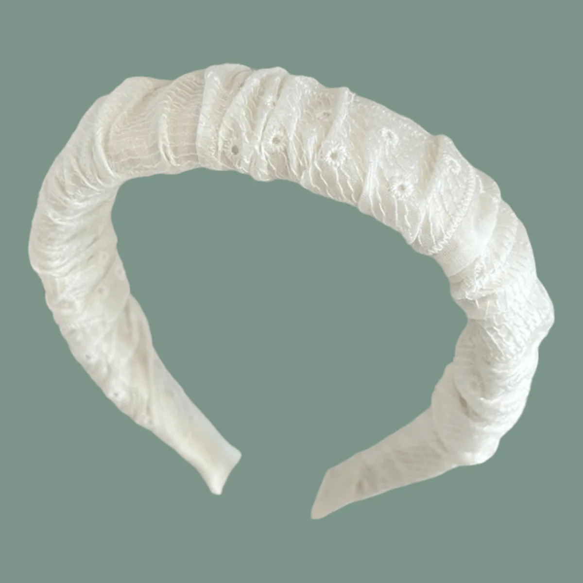 

French Style Lace Headband for Women, Non-Slip Ruffled Hair Hoop for Voluminous Crown Face Washing Fashion Hair Accessories