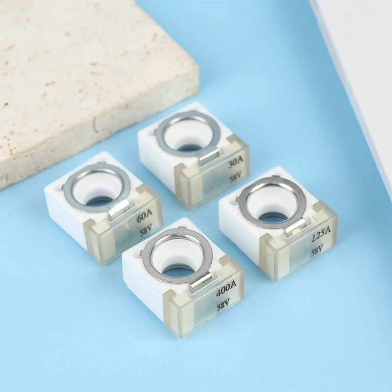 30A-600A Battery Terminal Mount Fuse Block Kit 58V With Single Stud 5/16" Marine Rated Battery Fuse For Boat Truck RV view 3