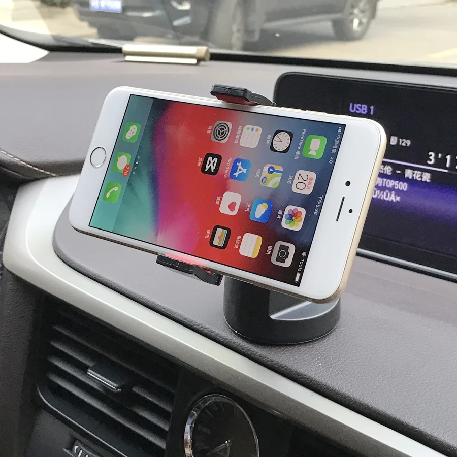 Car Holder Universal Bracket for Phone in Car 360 Rotate Dashboard Mount Car Phone Holder Mobile Phone Holder Stand