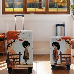 Comic luggage original personality design pull rod case for a couple of men and women suitcase thickened durable 20/24 inches