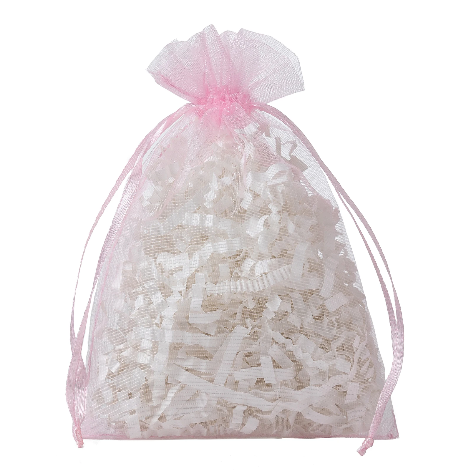100PCS Premium Quality Sheer Mesh Gift Bags
