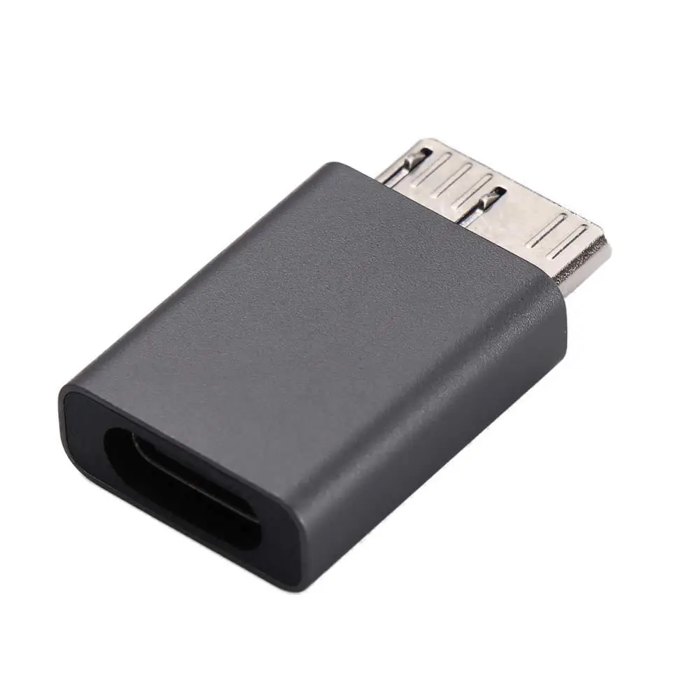 

Durable Super Speed for hdD Charge Adapter Type C Female Fast Charge OTG Connector USB3.0 Adapter USB C to Micro B Converter