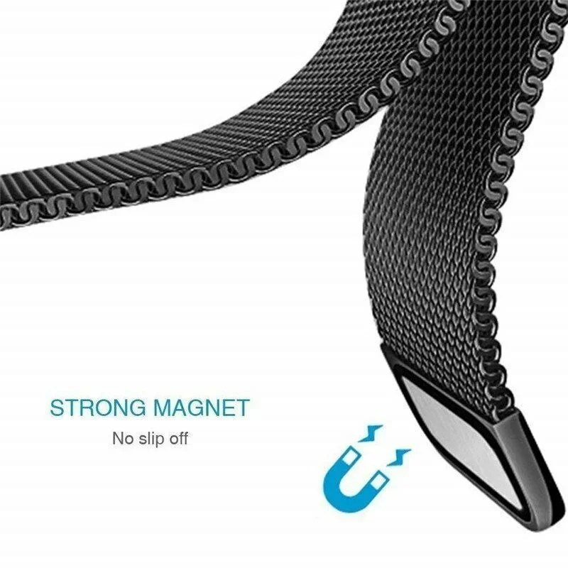 Milanese Loop Strap for Samsung Galaxy Watch 7 6 5 4 44mm 40mm Magnetic Metal Band 22mm 20mm Bracelet Galaxy Watch 4/6 Classic
