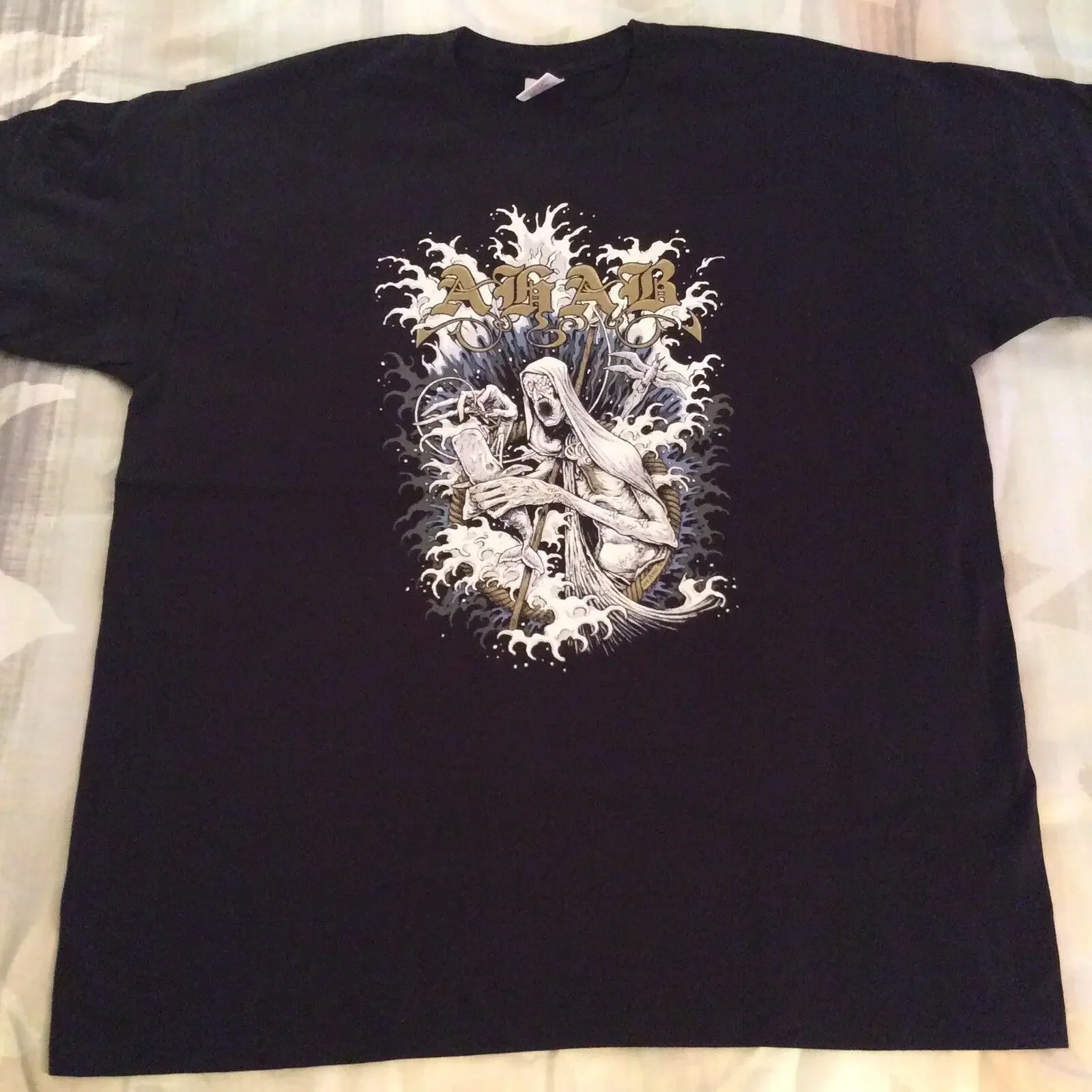 AHAB T Shirt XL Les Discrets Coldworld Empyrium Alcest Ulver Clouds Faal long or short sleeves