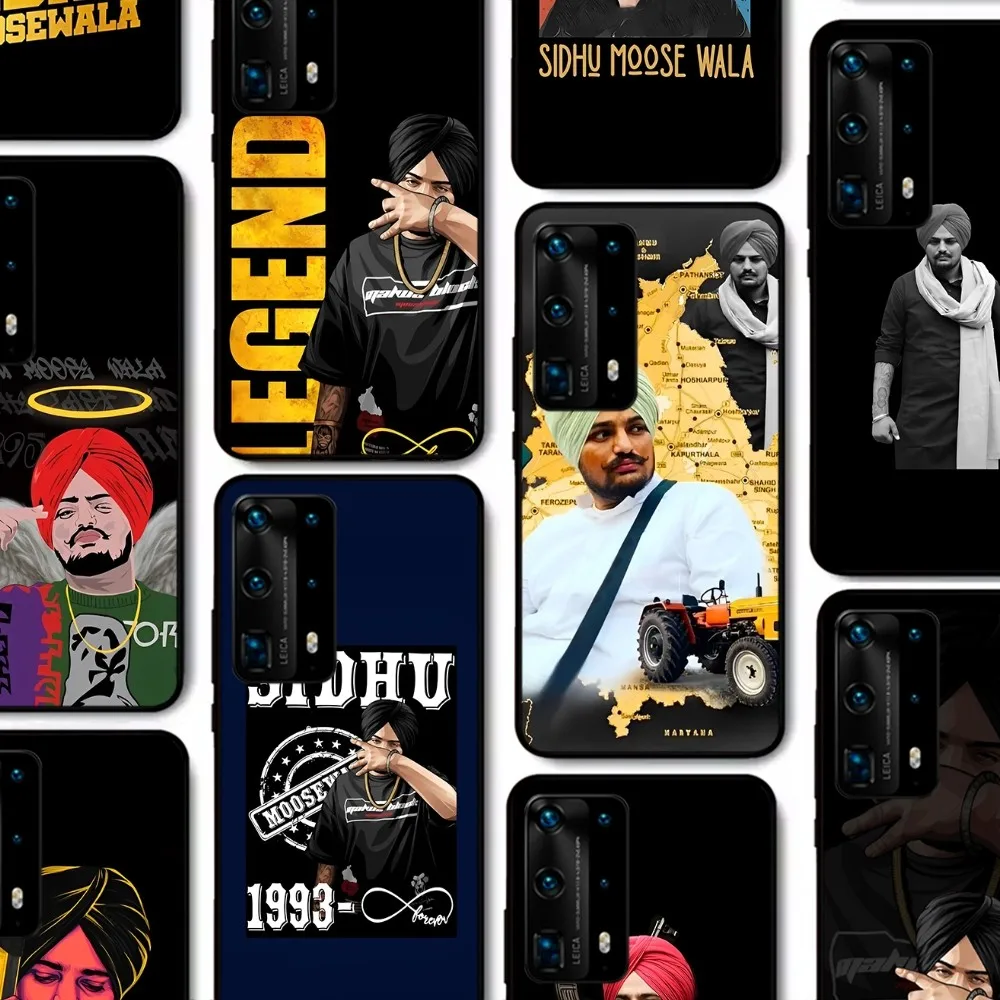 Indian Rapper Sidhu Moose Wala Phone Case For Huawei P 8 9 10 20 30 40 50 Pro Lite Psmart Honor 10 lite 70 Mate 20lite