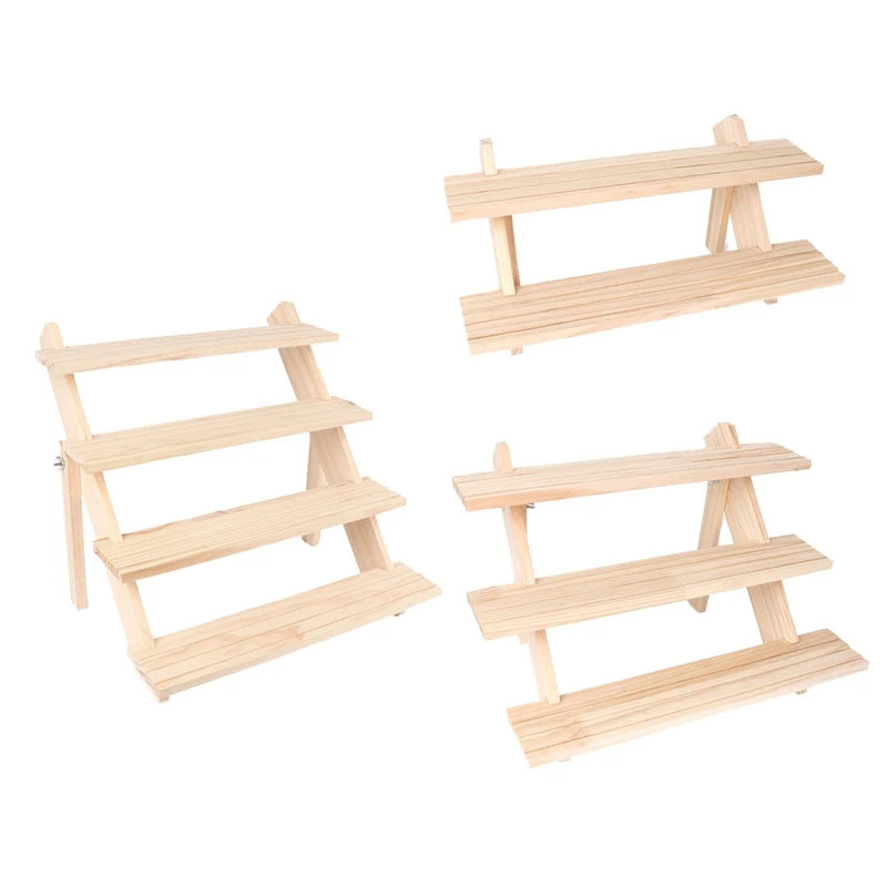 

Log Ring Display Rack Multi-Layer Earring Earring Display Rack Jewelry Rack Detachable Earring Card Jewelry Rack