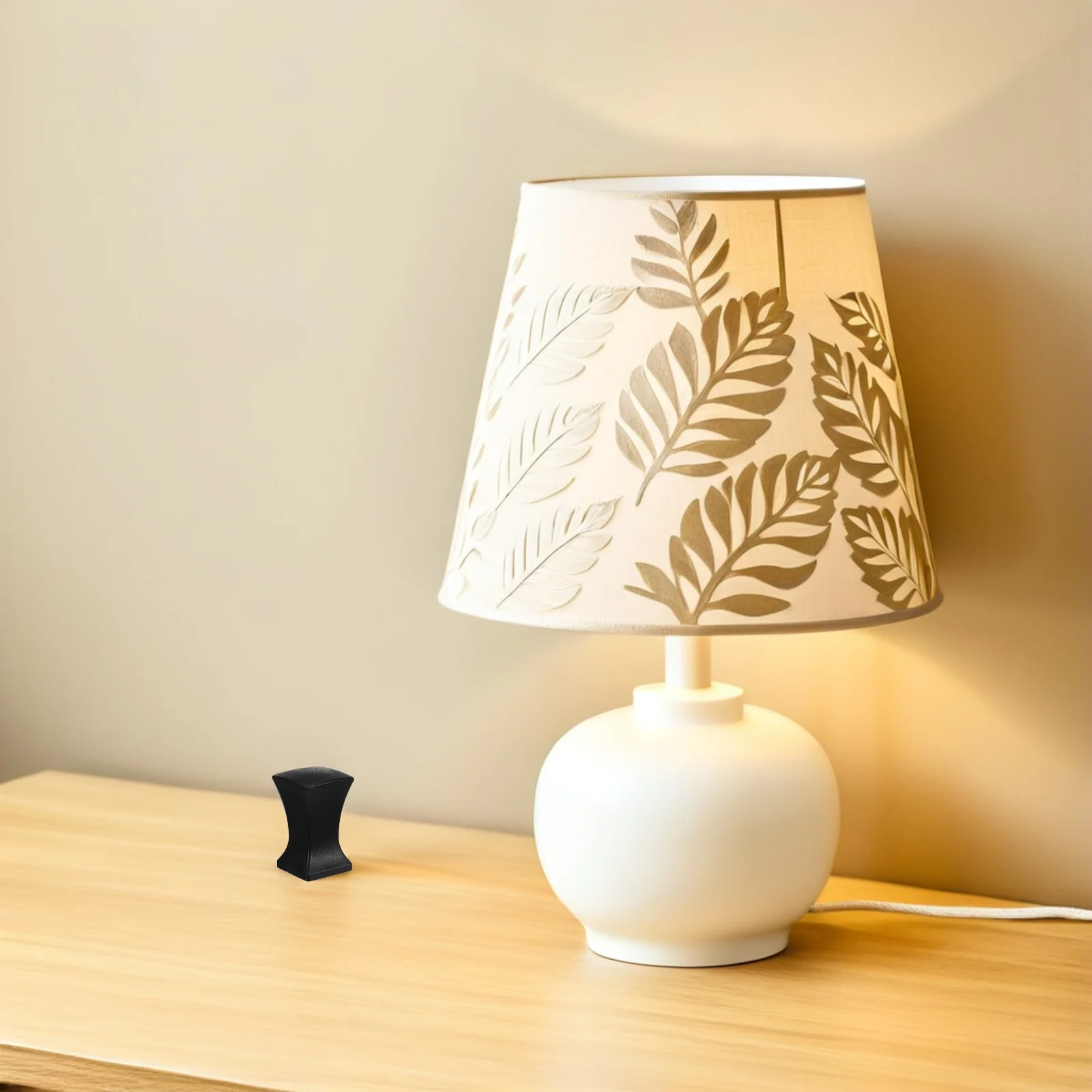 

10Pcs Lamp Finial for Top Rectangular Waist Design Modern Artistic Lamp Shade Decor Easy Install Knob for Table Floor Light