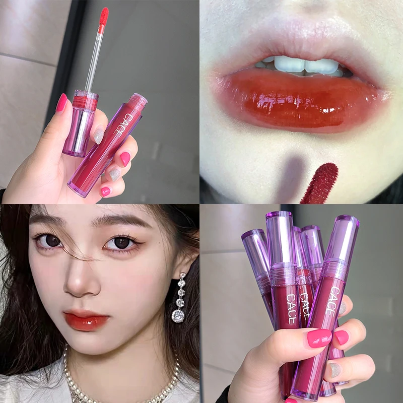 6 Kleuren Spiegel Lippenstift Lip Glazuur Lipgloss Waterdichte Sexy Langdurige Koreaanse Cosmetica Labiaal Mate Larga Duracion Lip Make-Up