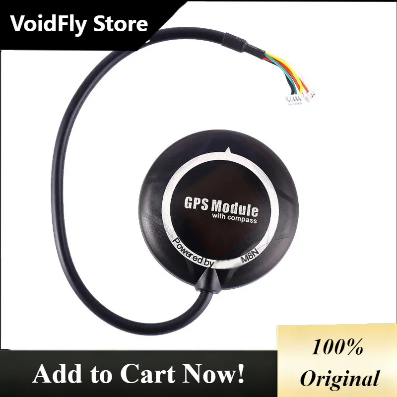 VoidFlyMitoot M8N High Precision GPS With Compass For APM Mini PIX Flight Controller Module