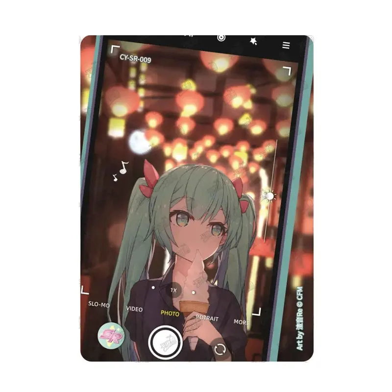 

KAYOU Hatsune Miku Series1 First Sight Pack SR(001-024) Single Sheet Full Set Birthday Symphony Anime Genuine Collection Card