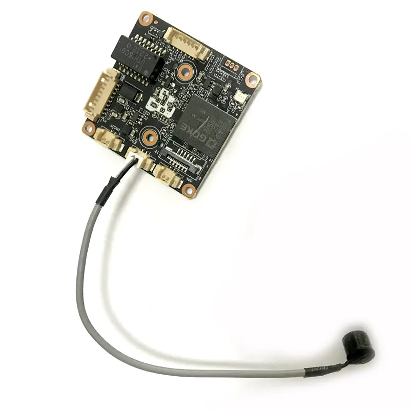 8pcs CCTV Audio Microphone Isolation anti-interference IP Sound Mic Cable Adapter Weatherproof For Security IP Camera board