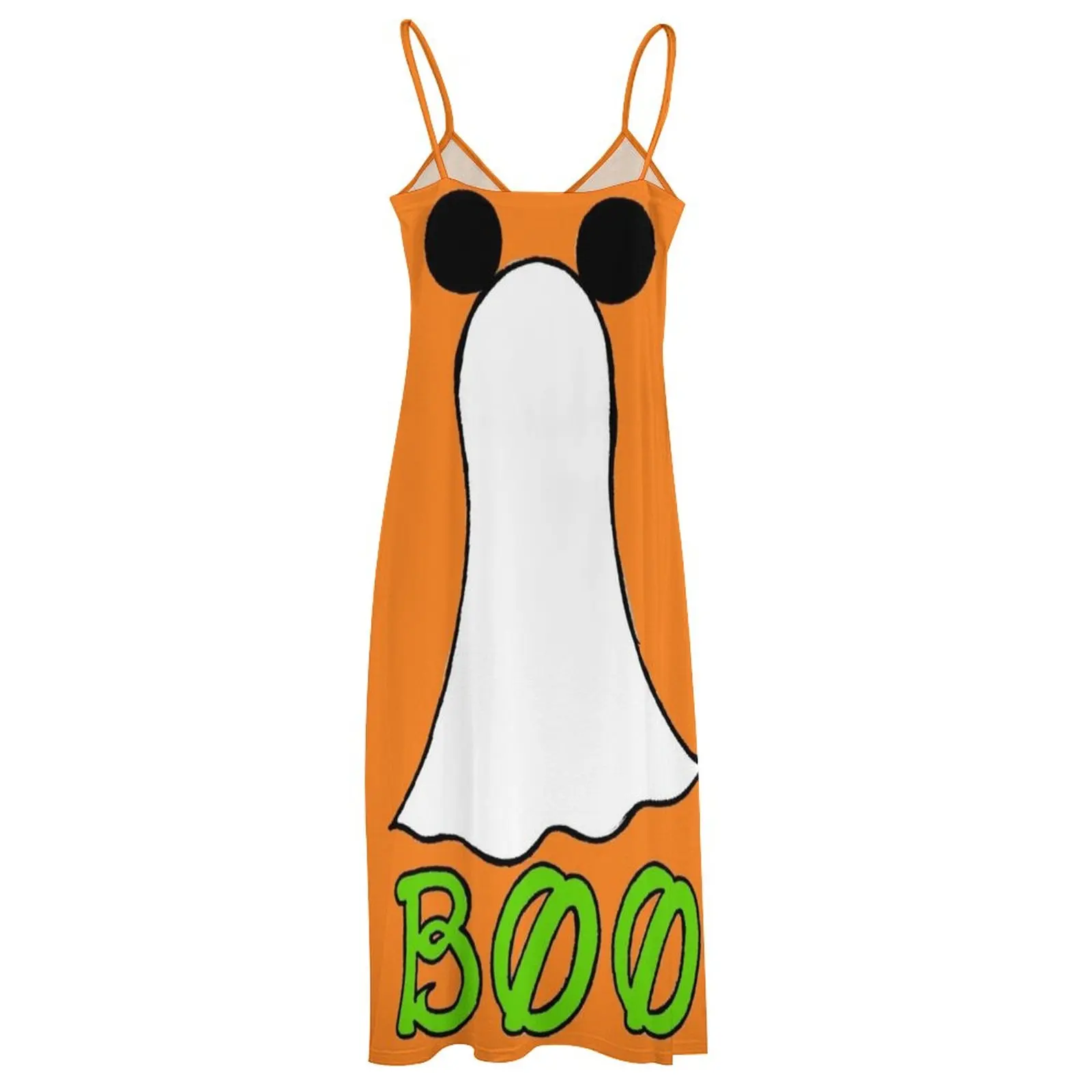 Длинное платье для девочек без рукавов