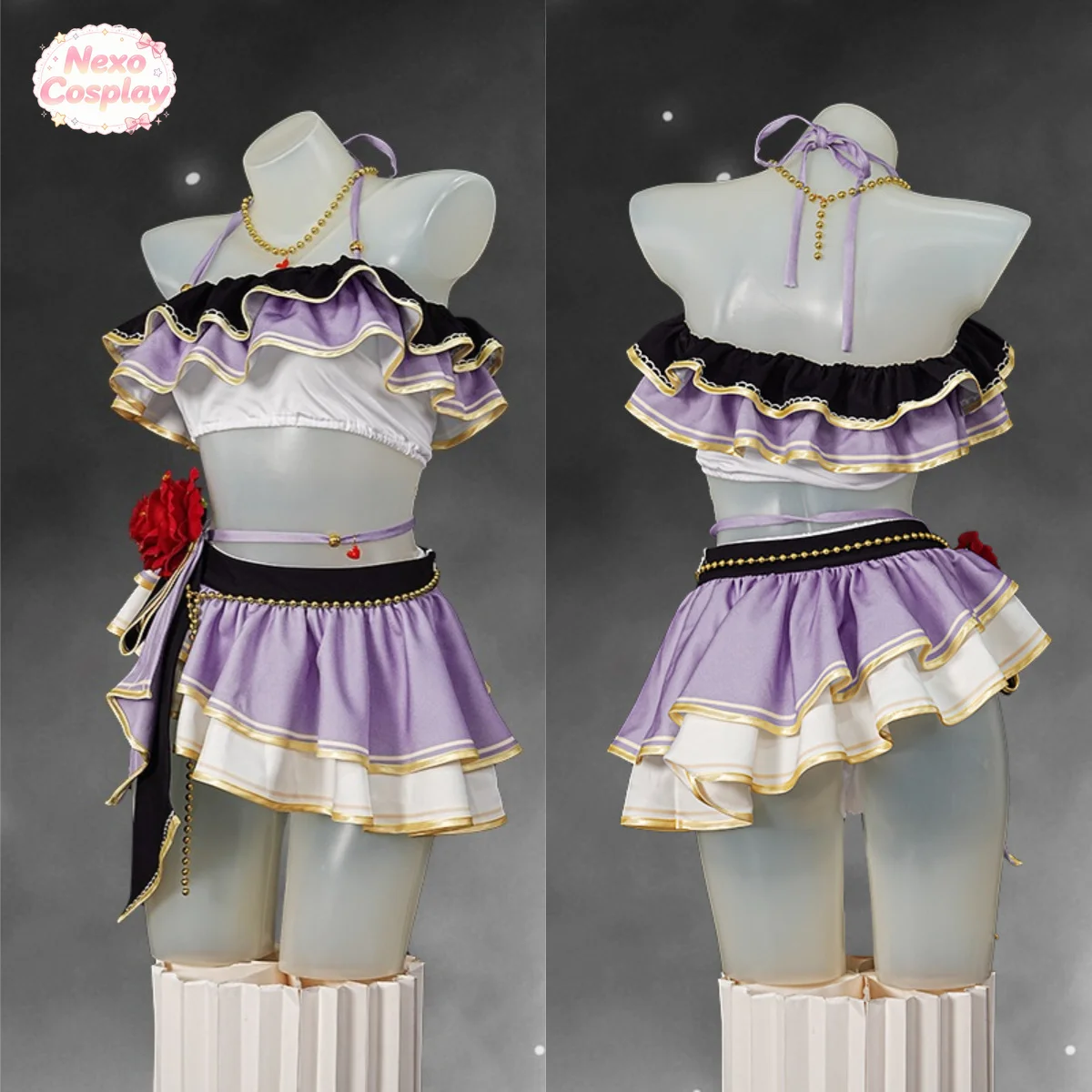 love-live-school-idol-project-μ's-maki-nishikino-cosplay-costume-summer-fresh-swimsuit-can-be-worn-underwater