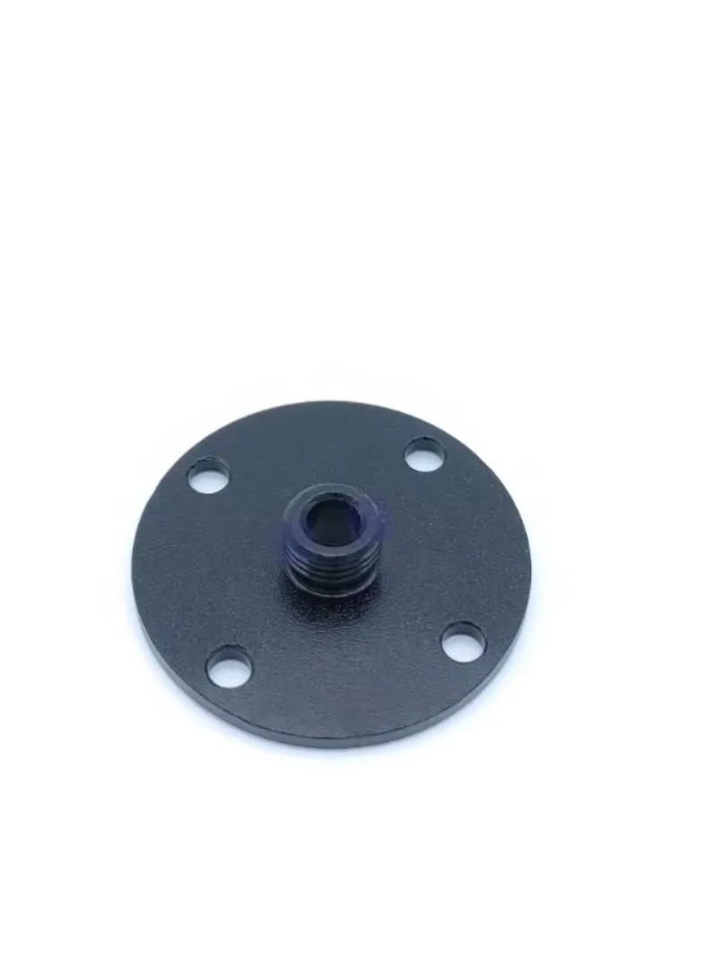 SMA905 Interface Black Aluminum SMA905 Fiber Optic Seat 25mm 20mm Fixed Spacing SMA905 Connector. 2PCS