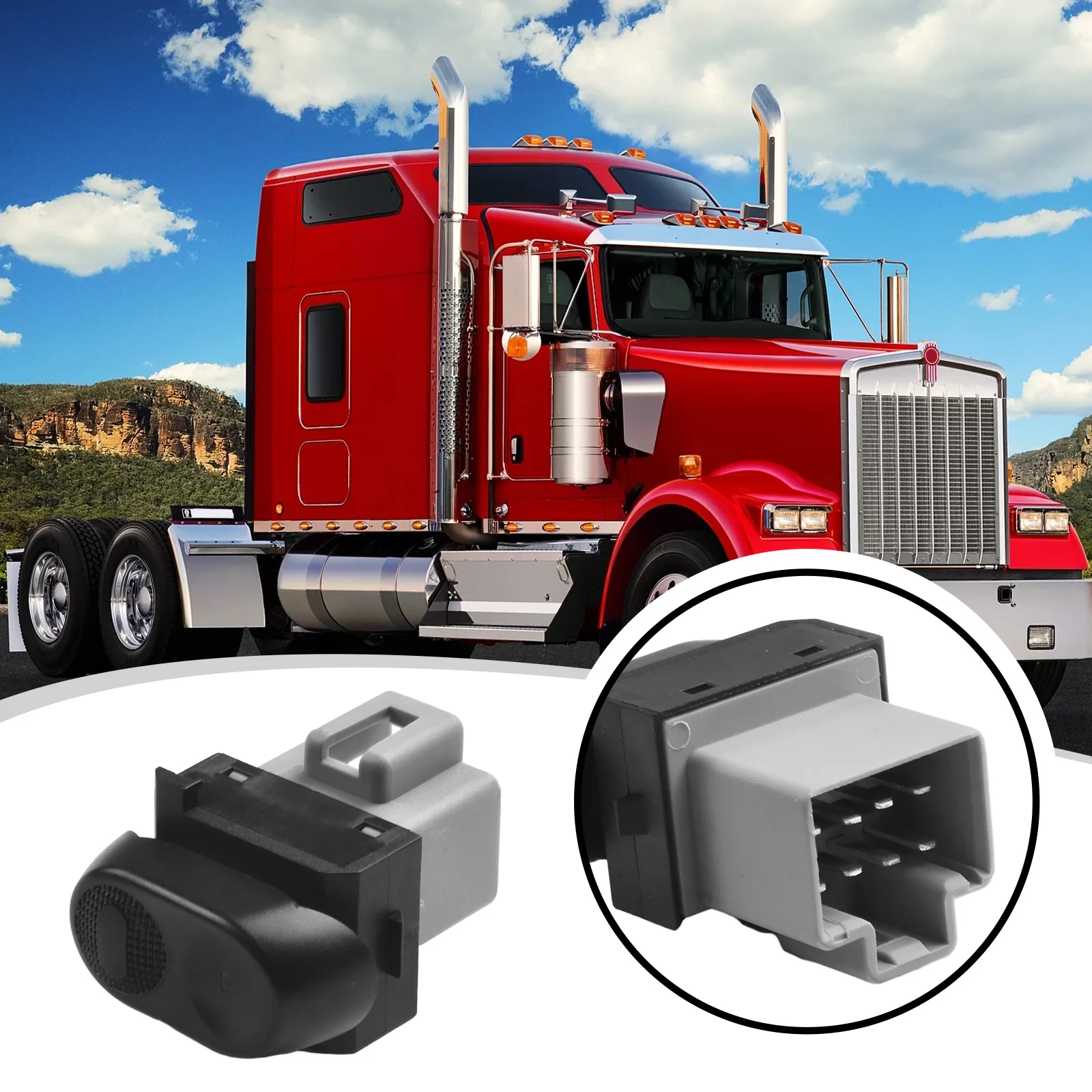 Premium Glass Switch RH for Freightliner for cascadia 577 46661 12862661 Easy Installation Improved Charging Capabilities