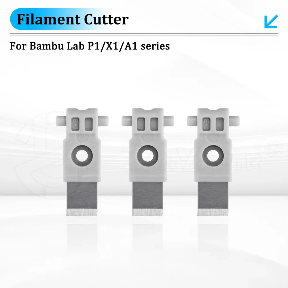 For Bambu Lab X1/P1/A1/H2D Series Filament Cutter Blades Replacement Tool Head Cutter for 3D Printer accessories parts