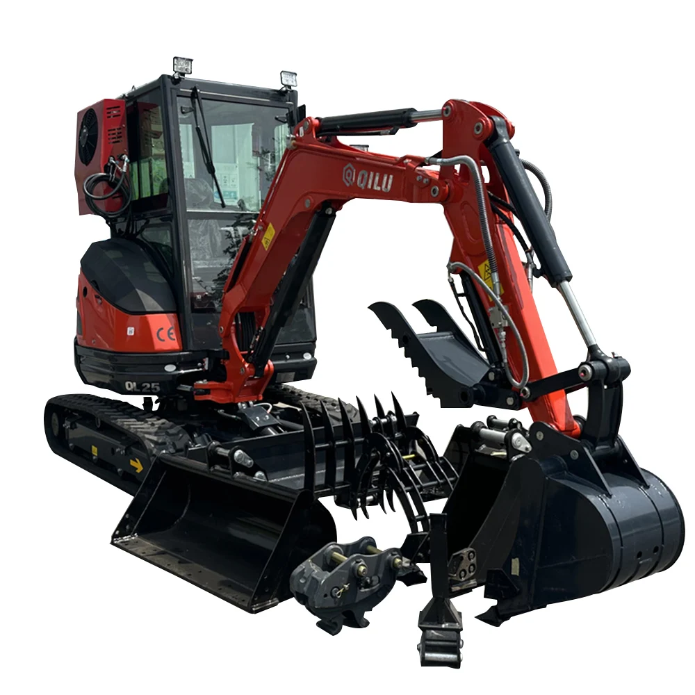 1T 1.8T 2T 2.5T 3T 3.5T EPA CE Garden Home Farm Household Hydraulic Crawler Micro Mini Escavator Digger Small Bagger Excavators