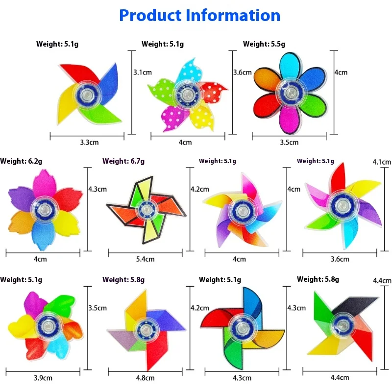 مضحك الإبداعية طاحونة تململ سبينر حفلة عيد ميلاد الأطفال استحمام الطفل الزفاف ضيف هدايا السنة الجديدة جوائز رياض الأطفال