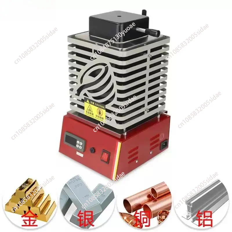 High Temperature Gold Silver Copper Aluminum Furnace Metal Casting Experiment Melting Metallurgy