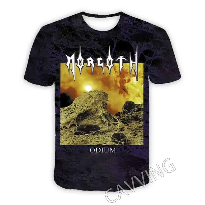 Morgoth Rock 3D Printed Casual T-shirts Hip Hop Tee Shirts Harajuku Styles Tops Fashion Clothing for Women/men