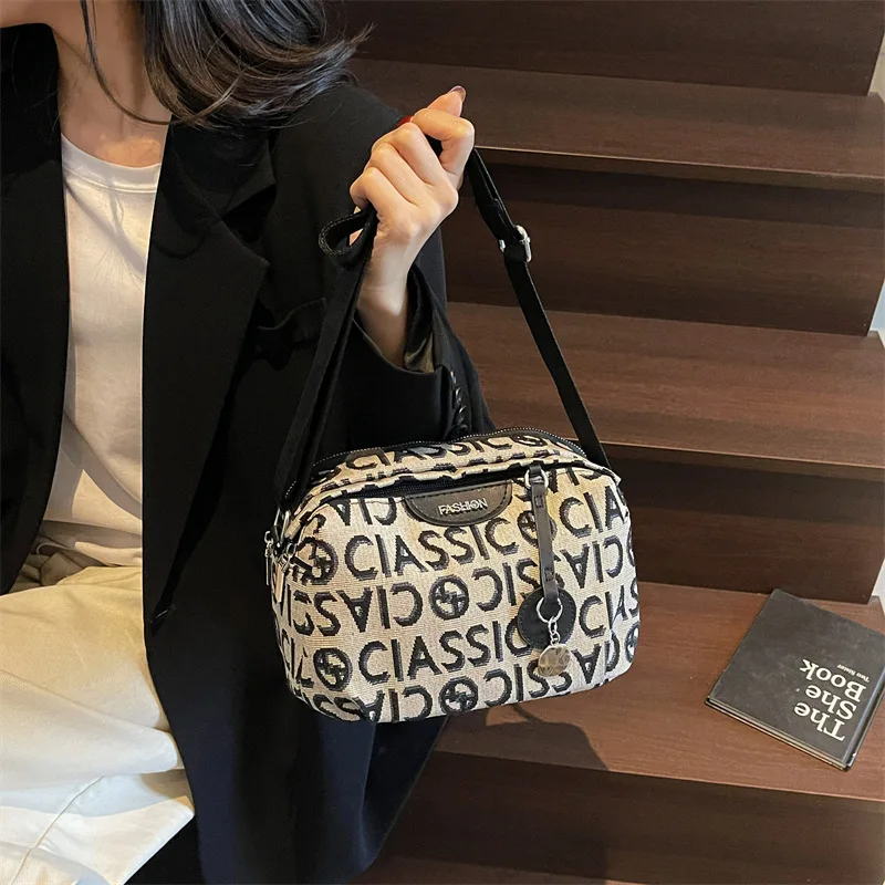 

2025 Новые женские сумки, летняя сумка через плечо, поясная сумка, сумка на ремне, парусиновая нагрудная сумка