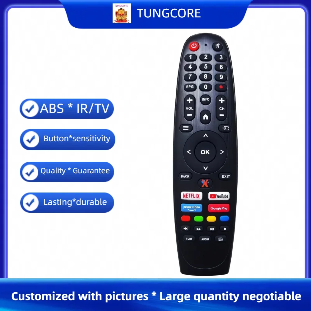 New IR Remote Control For Sansui RC-025 K3200HSG-EK4300USG-E &  Caixun EC32V1HA EC32V2HA 4K UHD Smart TV