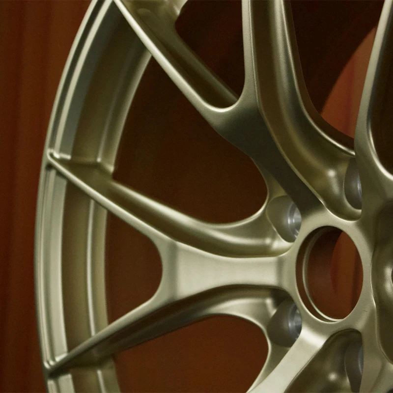 GUDE W305 Monoblock Forged Gold Wheels T6061-T6 Ultra Light, Custom JDM & Euro Sp