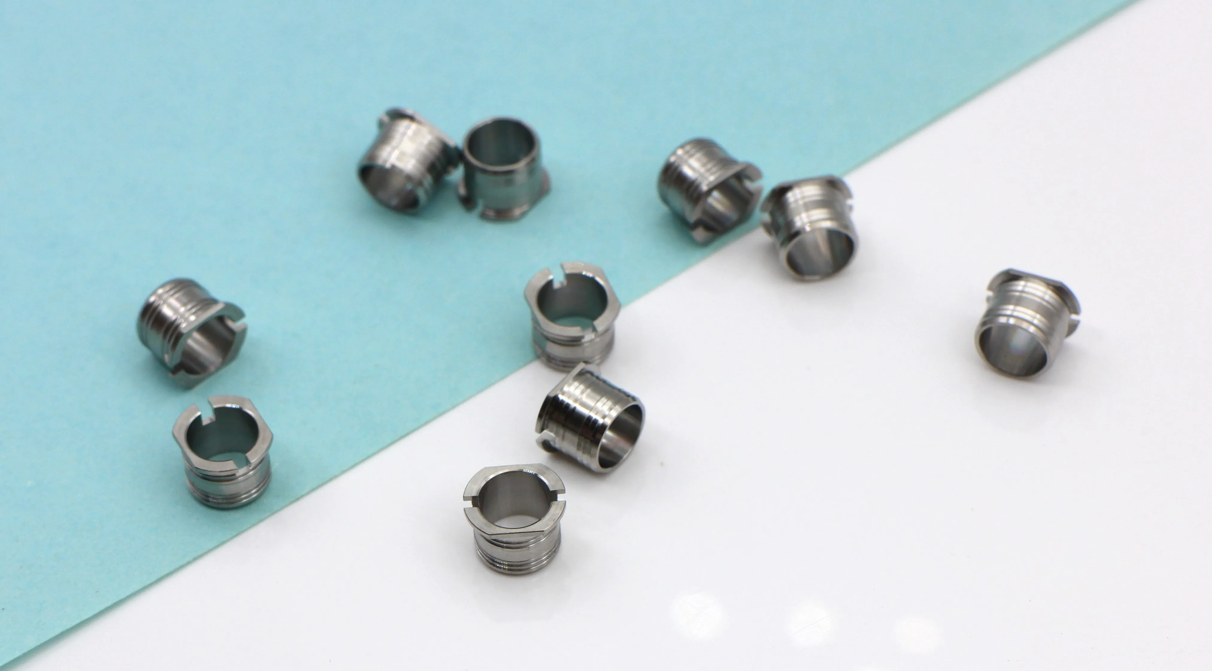 10 Stück Führungshülsen aus Titanlegierung für Osstem, Innendurchmesser 5,0 mm und 5,7 mm – Detail 3