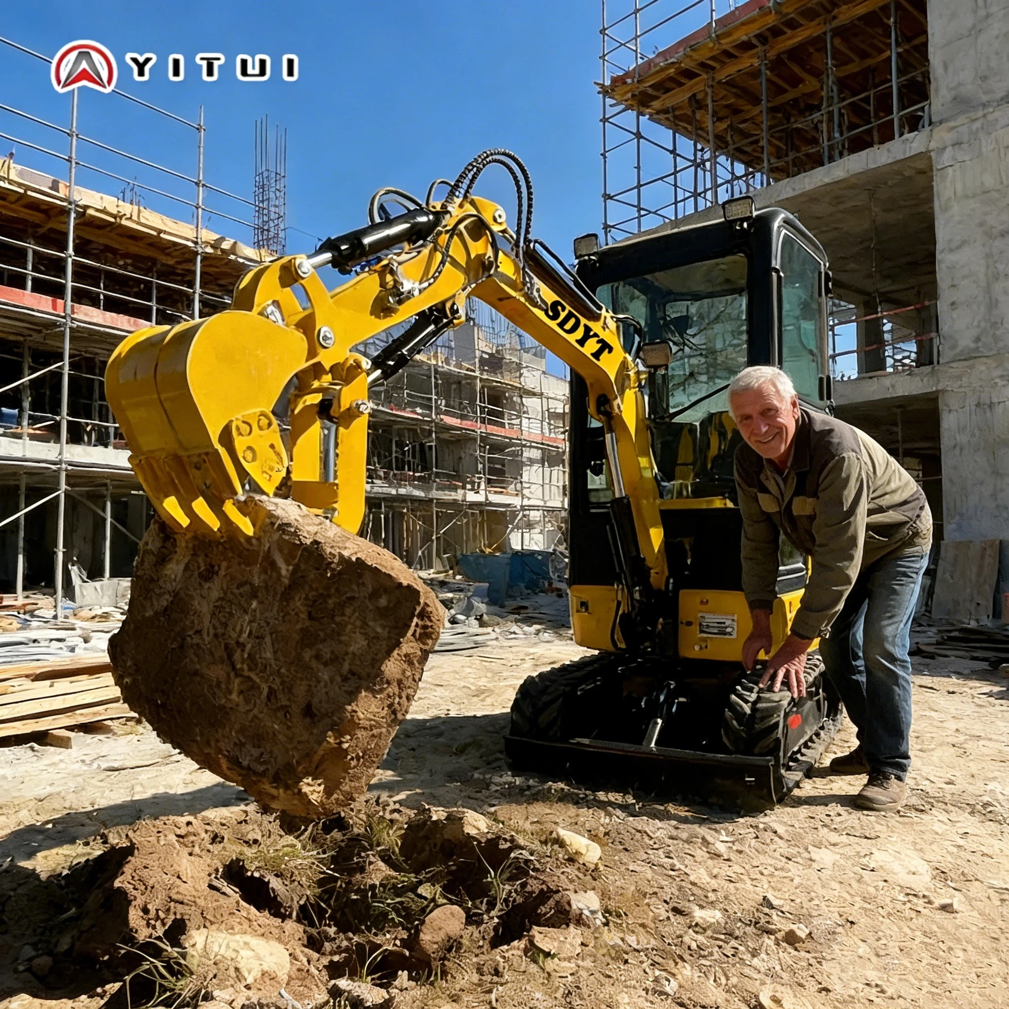 Christmas Special Offer Super Power 1.2ton Mini Excavator Diesel Engine For Farm Irrigation Project Ce Certification Customized