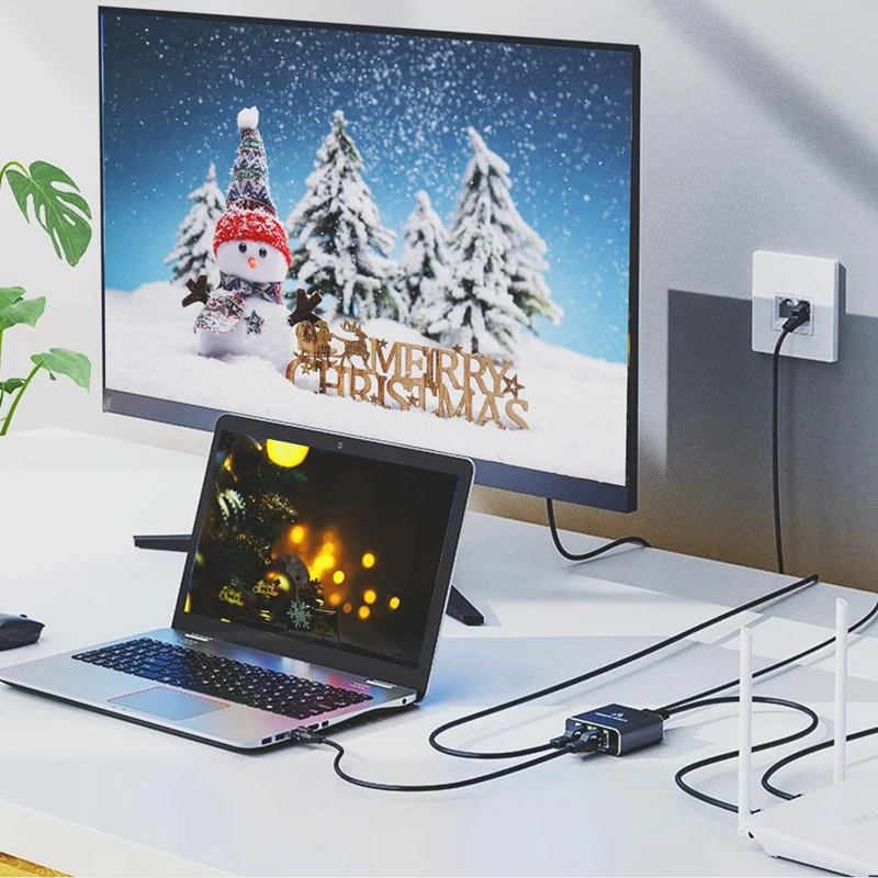 Gigabit Ethernet Splitter 1 To 3 Rj45 Splitter LAN Extension Adapter 1000Mbps 4 Port 1 To 3 RJ45 LAN Networking Adapter Durable