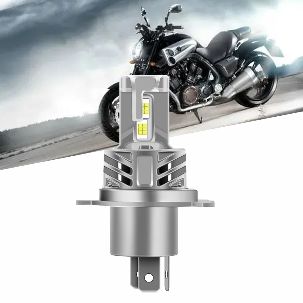 

1PC 60W Motorcycle LED Headlight H1 H4 H7 H11 Motor Lamp Fog Light 10000LM CSP 3570 Bulb Front Headlamp Spotlight 12V 6000K Bike