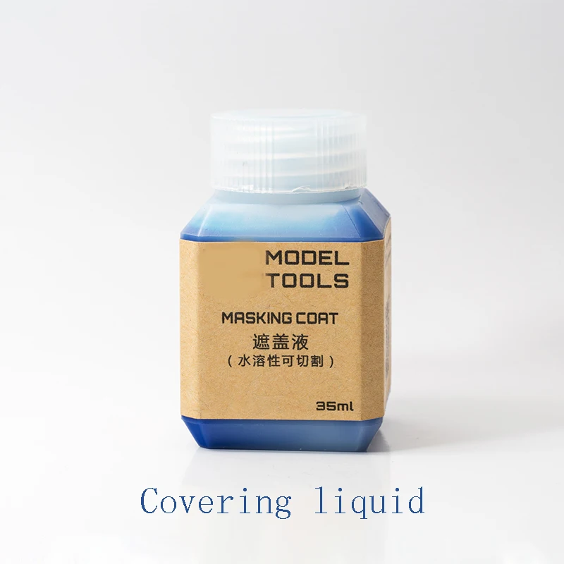 Model Coloring Tools For Car Models Figurines Covering Liquid Water-Soluble Cuttable Ultra-Thin 35ml DIY Modeling Diorama Kit