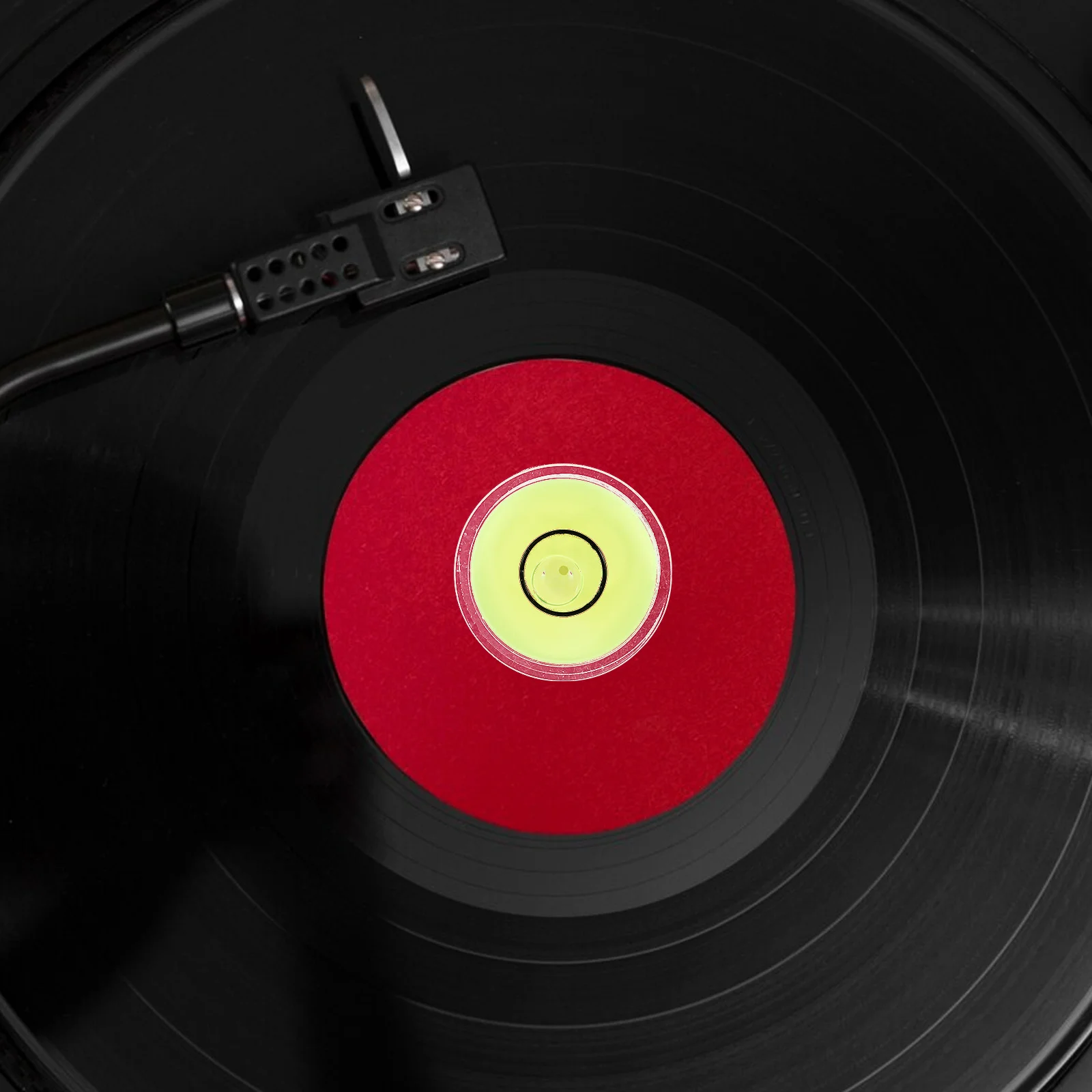 4 قطعة الفينيل الدوار استقرار الاهتزاز المخفض سجل أداة كشف السرعة لمشغل القرص الصوتي الألومنيوم الوزن المشبك #3