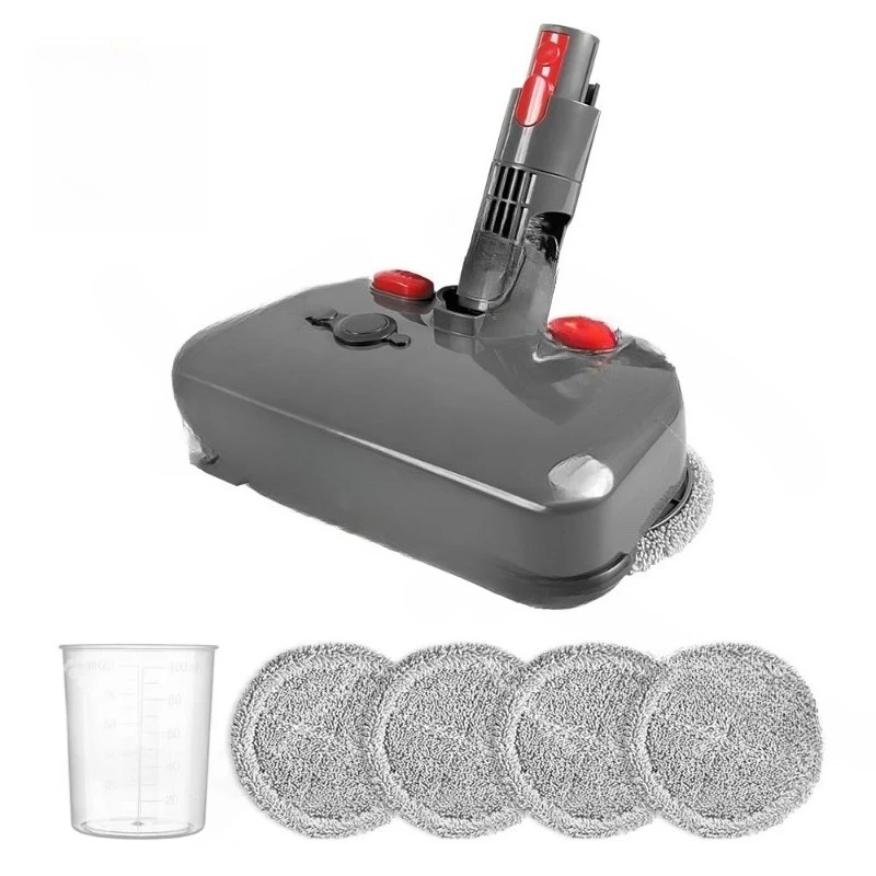 

Dyson Vacuum Cleaner Round Mop Cloth Light Emitting Diode Light Dry Wet Mop Head Water Cup Kit