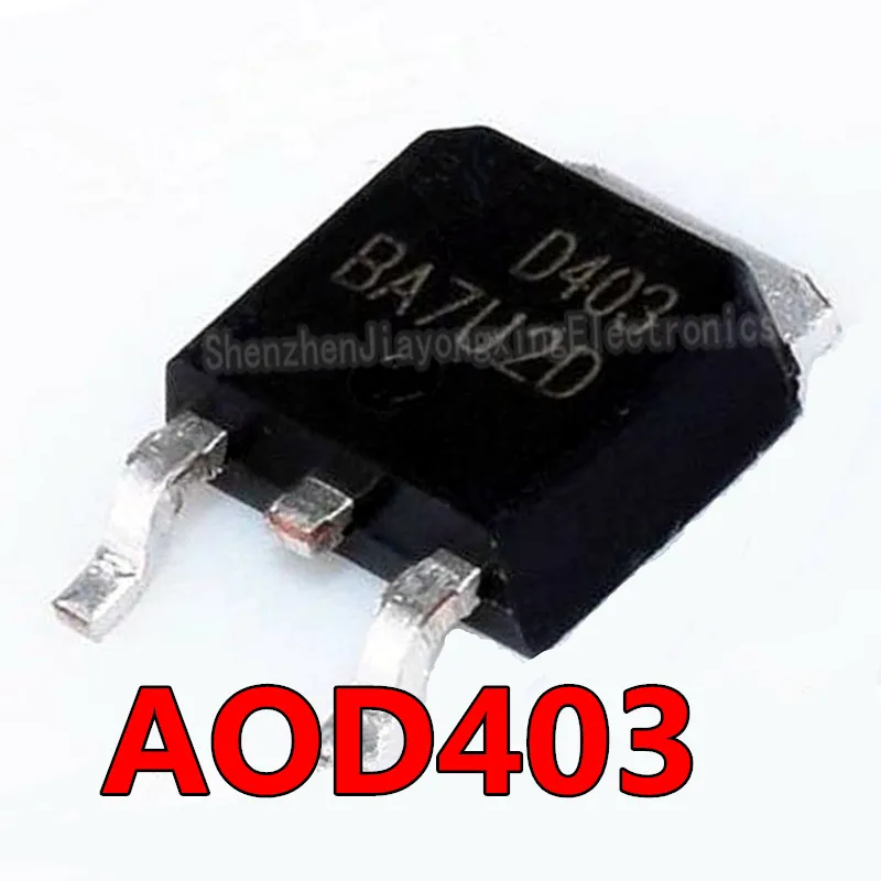 10pcs AOD403 TO-252 D403 TO252 30V 85A P channel MOSFET