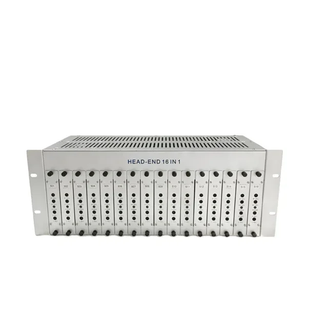 24 in 1 AV/HD to  24 channel fixed multi channel  modulator tv analog catv fixed adjacent channel modulator