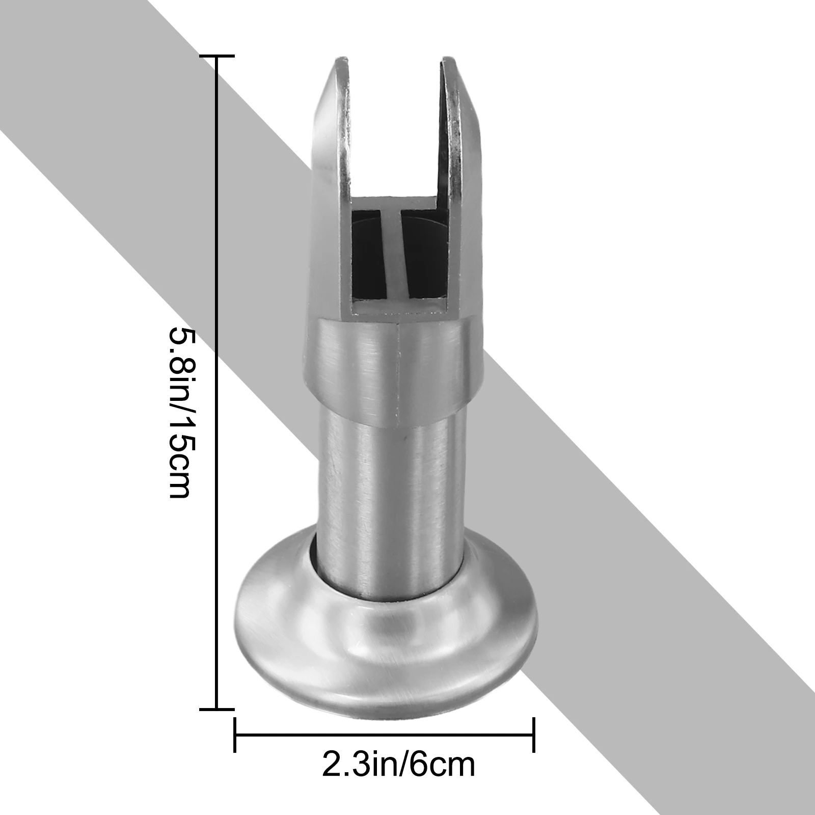 Long Service Life Partition Bracket Made Of Stainless Steel Anti Scratch Design Exquisite Workmanship Widely Used