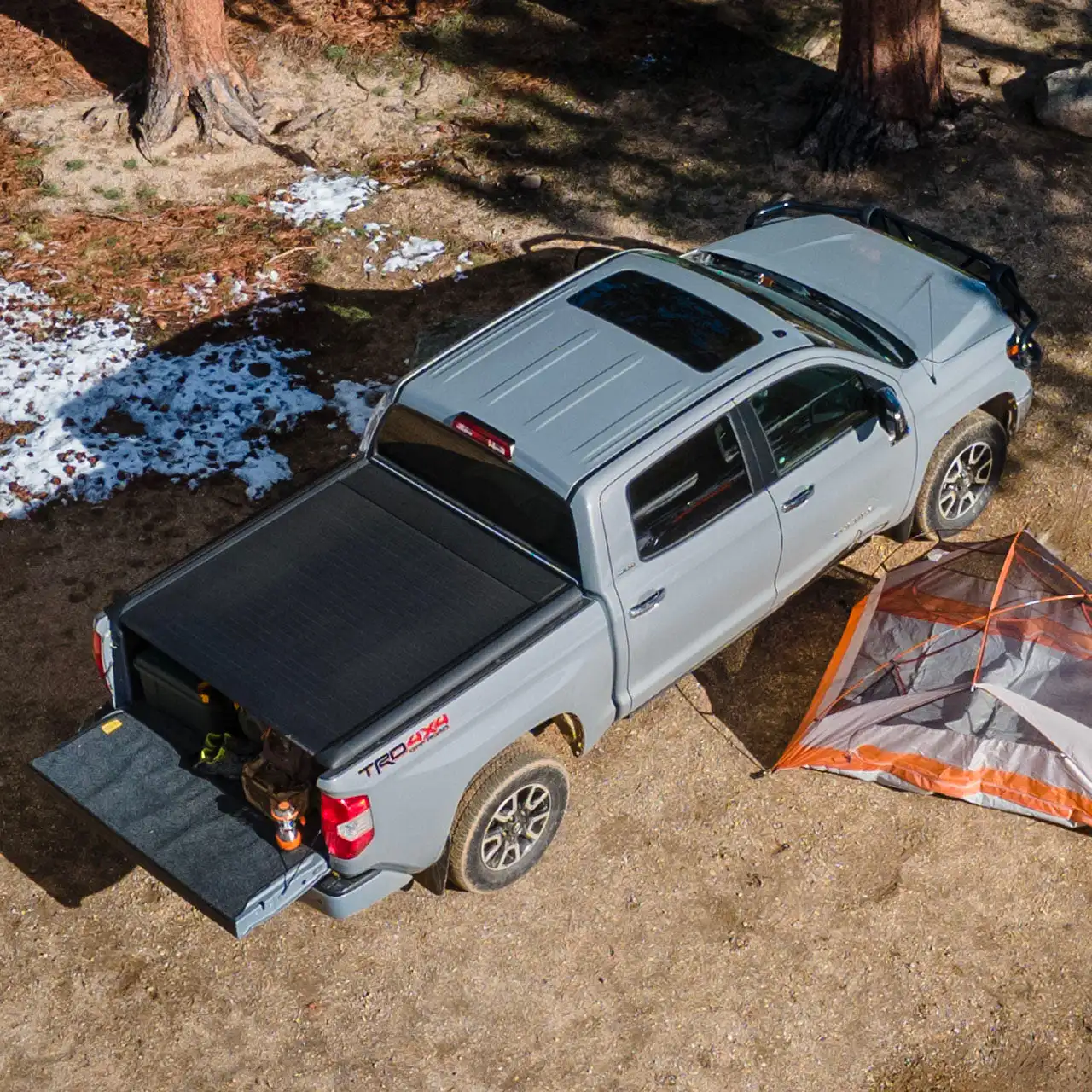 Pick up Truck Bed Cover Retractable Aluminum Roller Shutter Tonneau Cover for AMAROK RAM 1500 / TOYATA