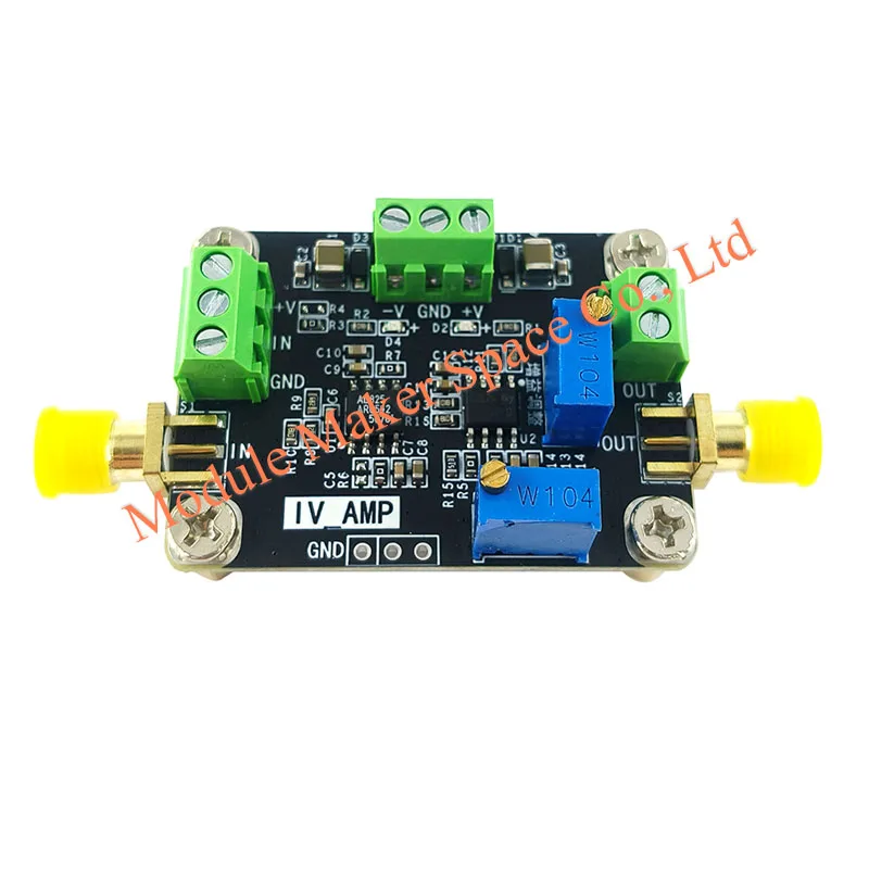 High Sensitivity IV Converter Amplifier Module, Silicon PIN Photodiode for NA Level Photocurrent to Voltage Signal Detection