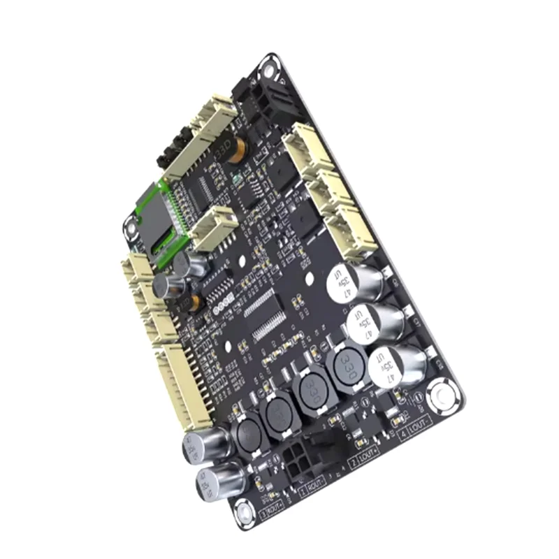 【B74A】Bluetooth 5.0 Audio Power Amplifier Board 2 X 30W Class D With DSP Signal Processing