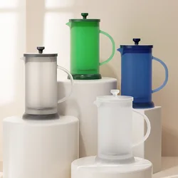 French Press Coffee Maker Hand Drip Kettle Coffeeware Teaware Coffee Bar Accessories Pot Makers Teapots Kitchen Portable Jug